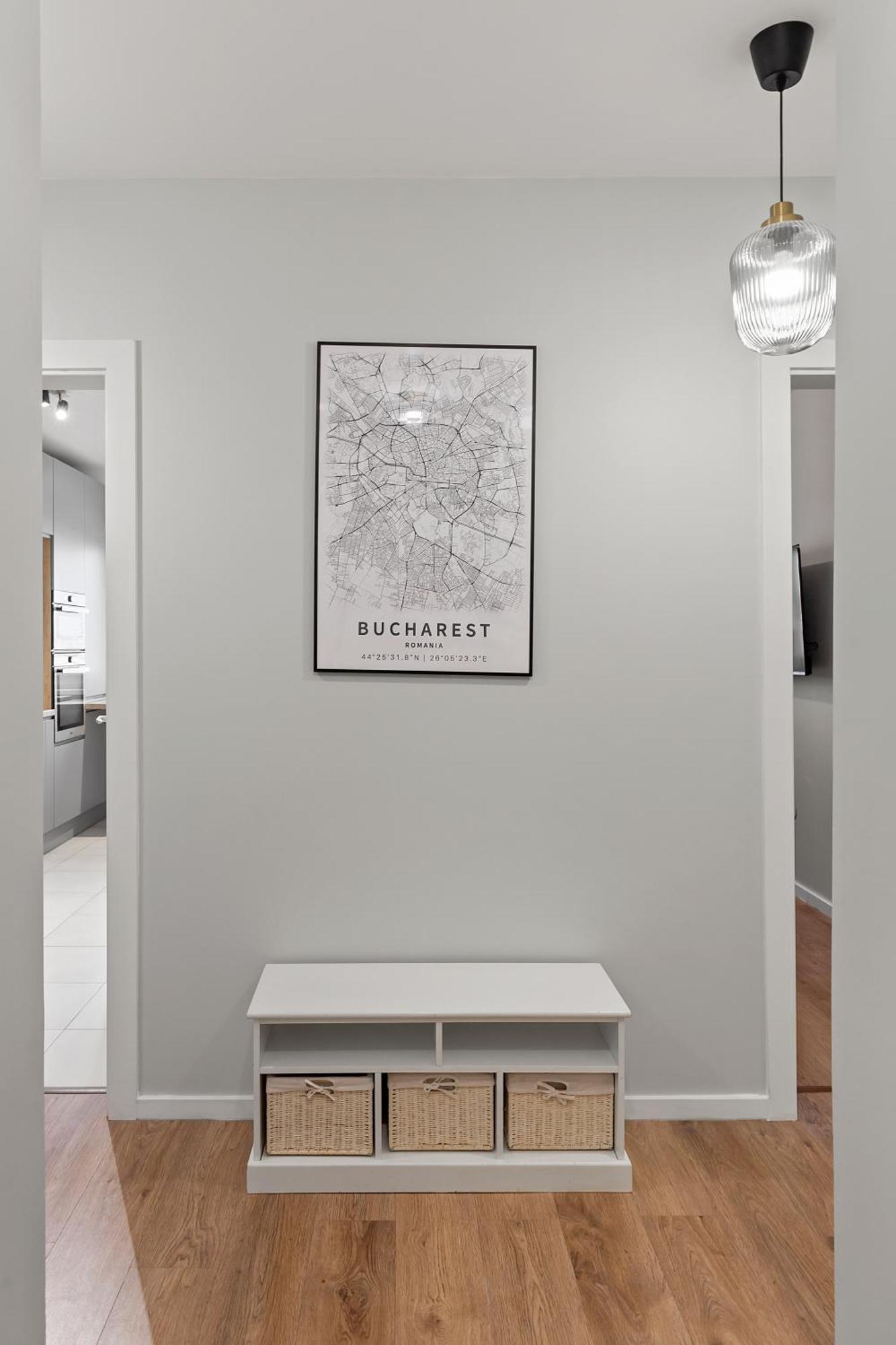 Mido Park Apartment With Private Parking & Self Check-In Boekarest Buitenkant foto